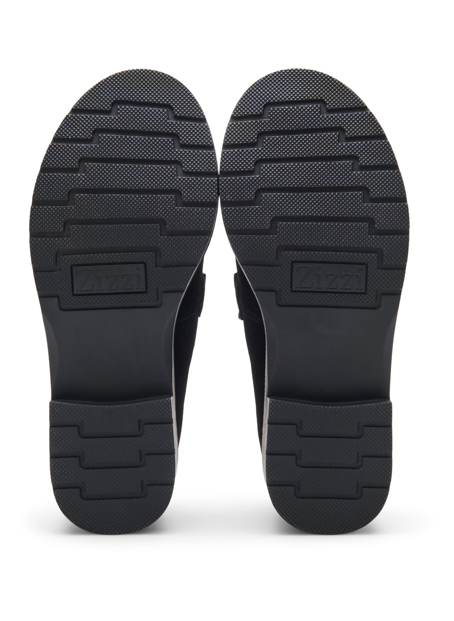 Zizzi Wijde loafers, Black, Packshot image number 4