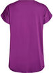 Lang workout T-shirt, Paars, Packshot image number 1