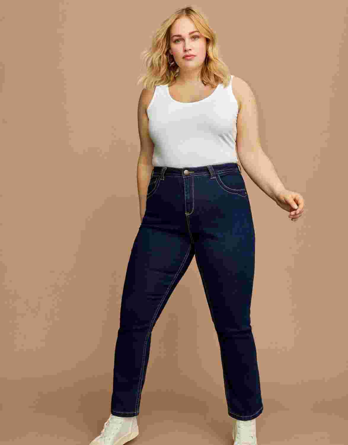Super high waisted jeans