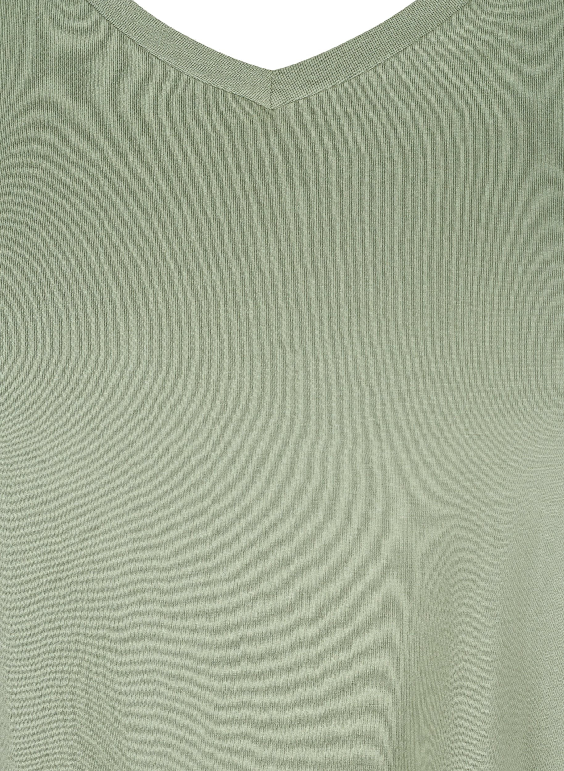 Basic t-shirt, Agave Green, Packshot image number 2