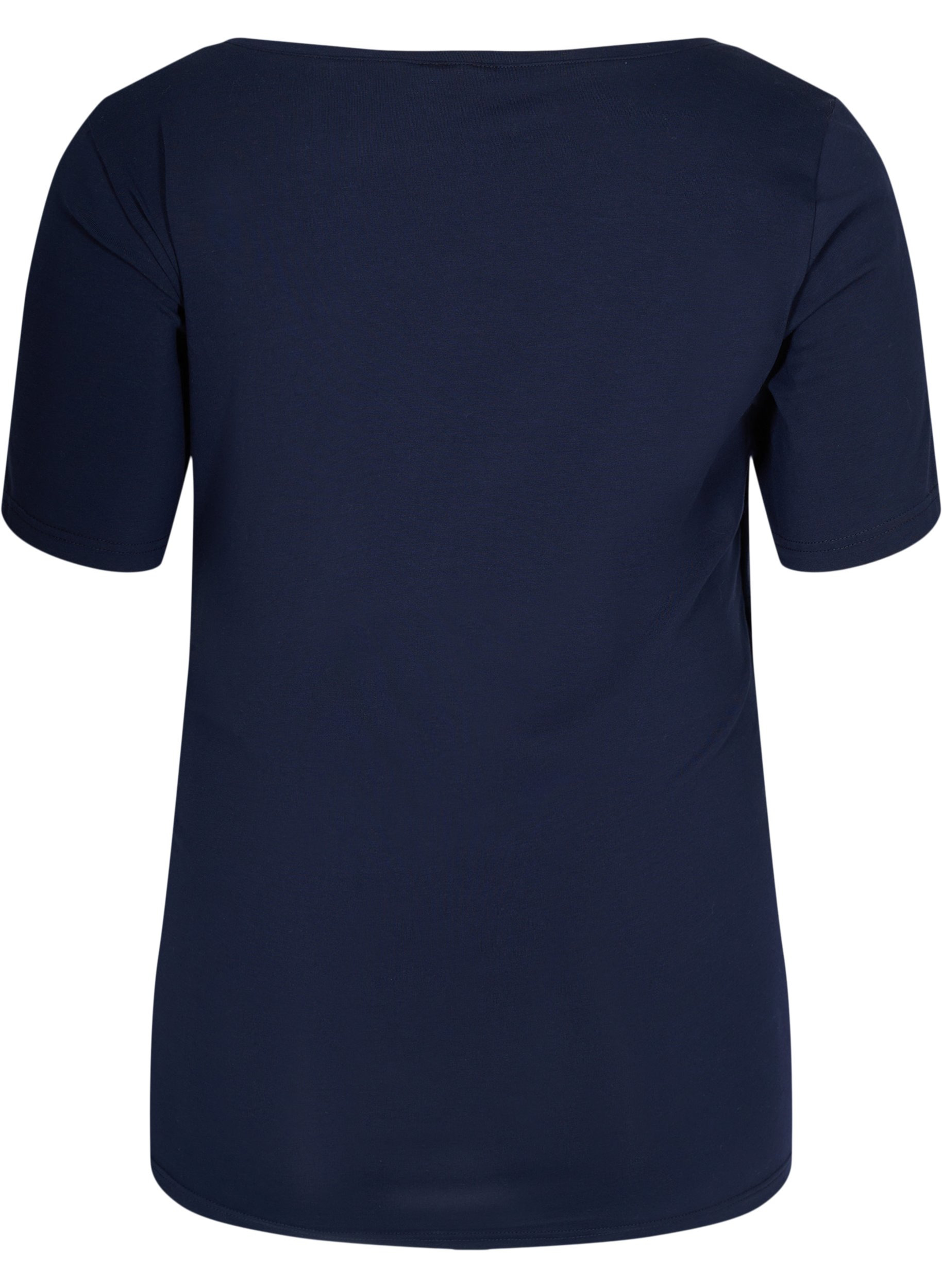 Zwangerschapst-shirt met korte mouwen in katoen, Night Sky, Packshot image number 1