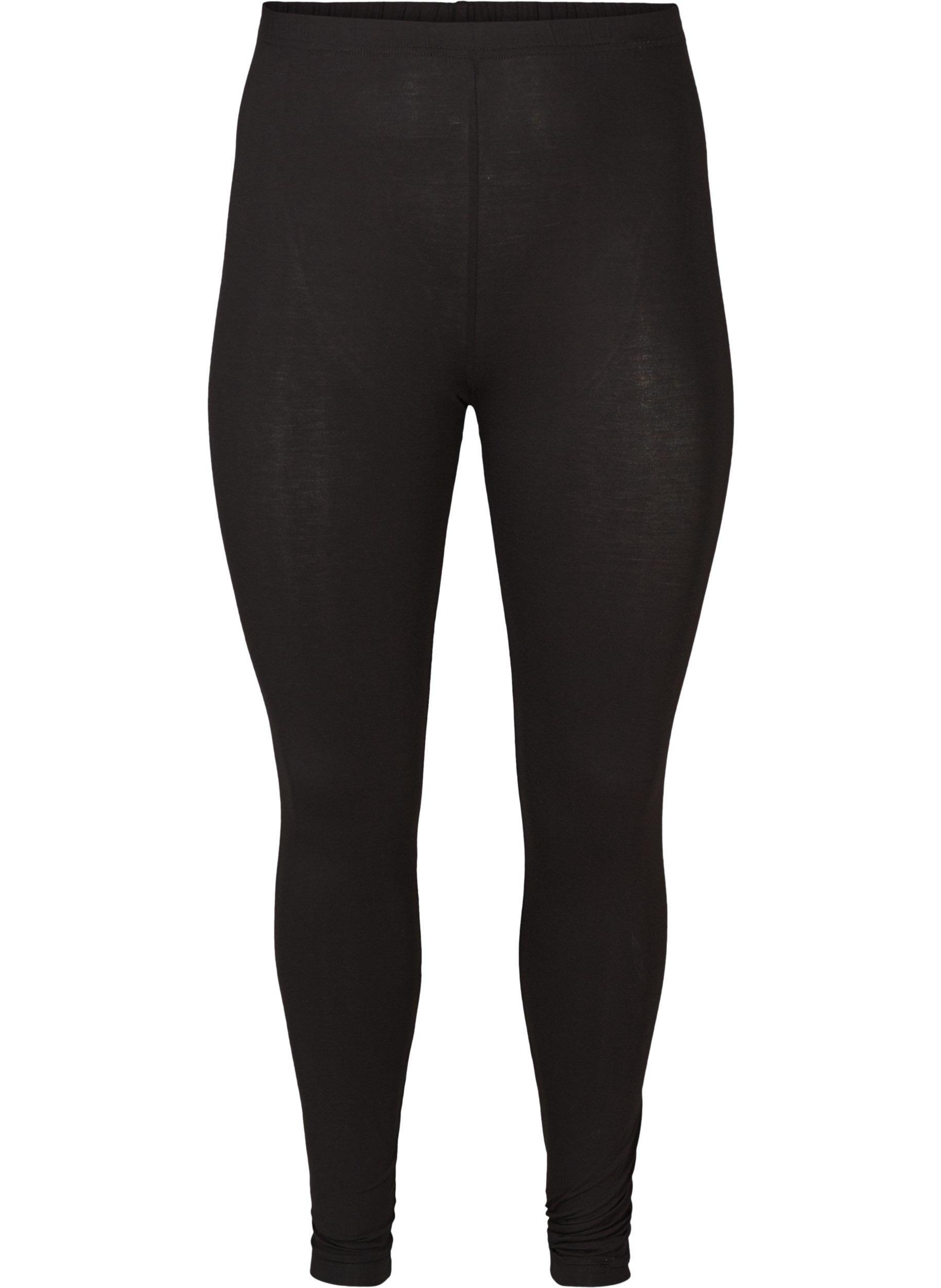 Lange basic legging - Zwart - Maat 42 