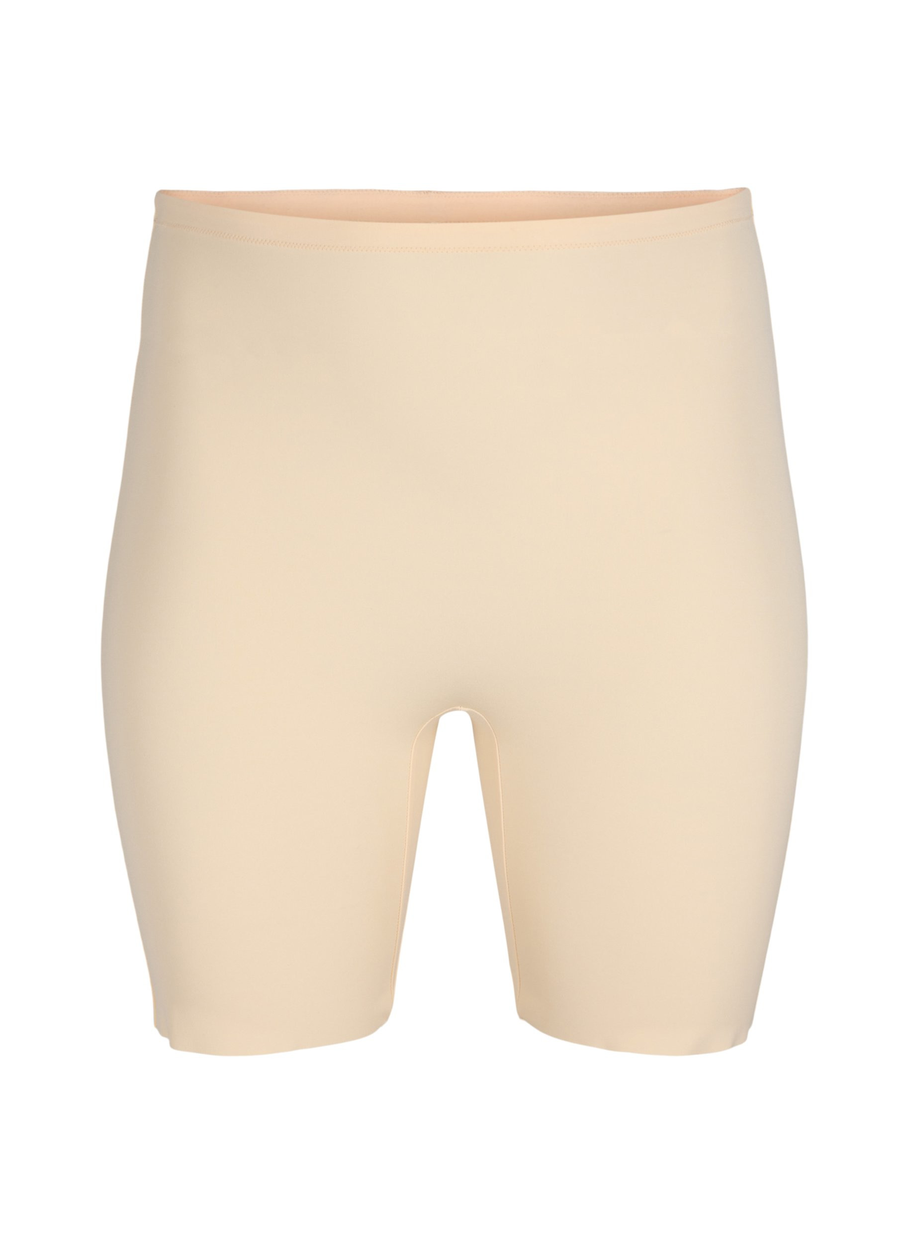 Light shapewear shorts met hoge taille, Nude, Packshot
