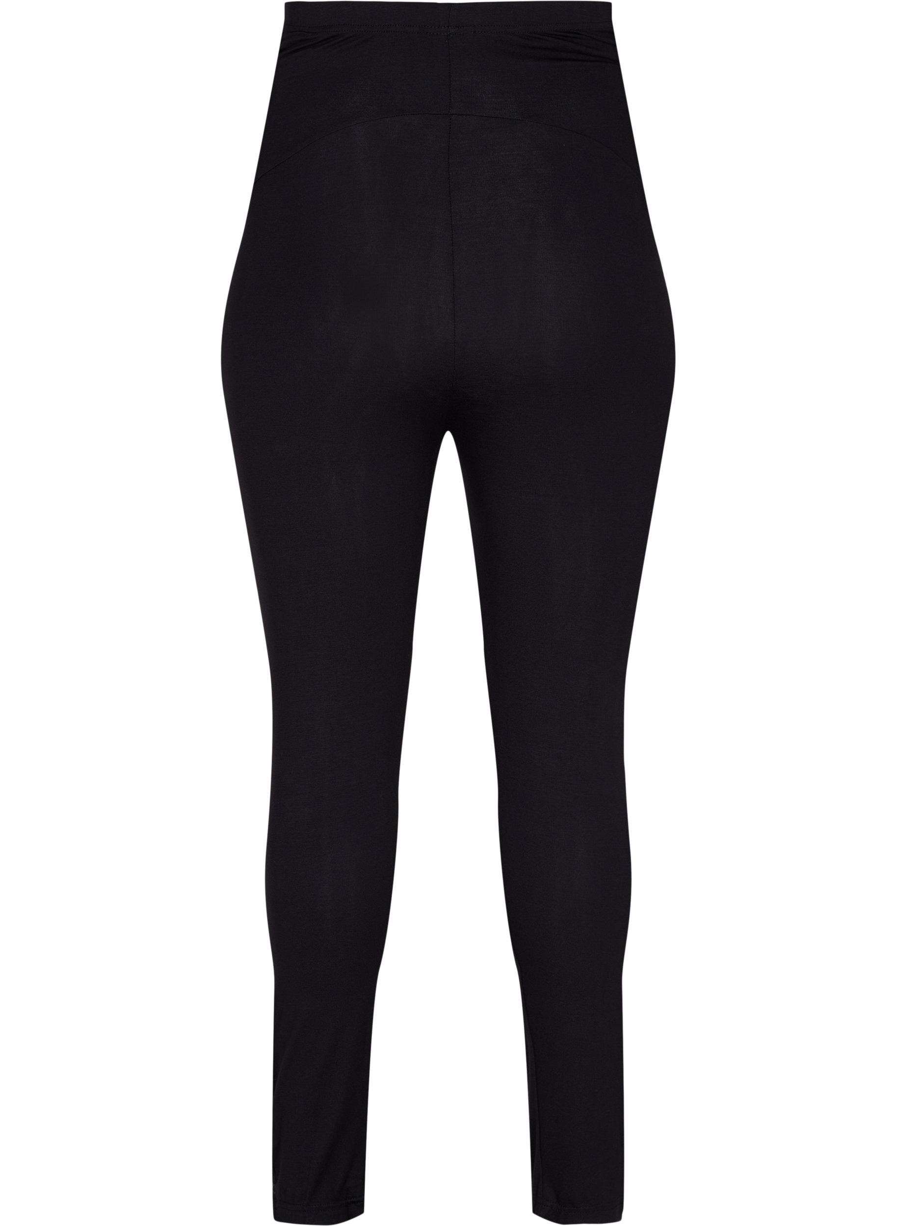Leggings - Zwart - Maat 42-60 - Zizzi
