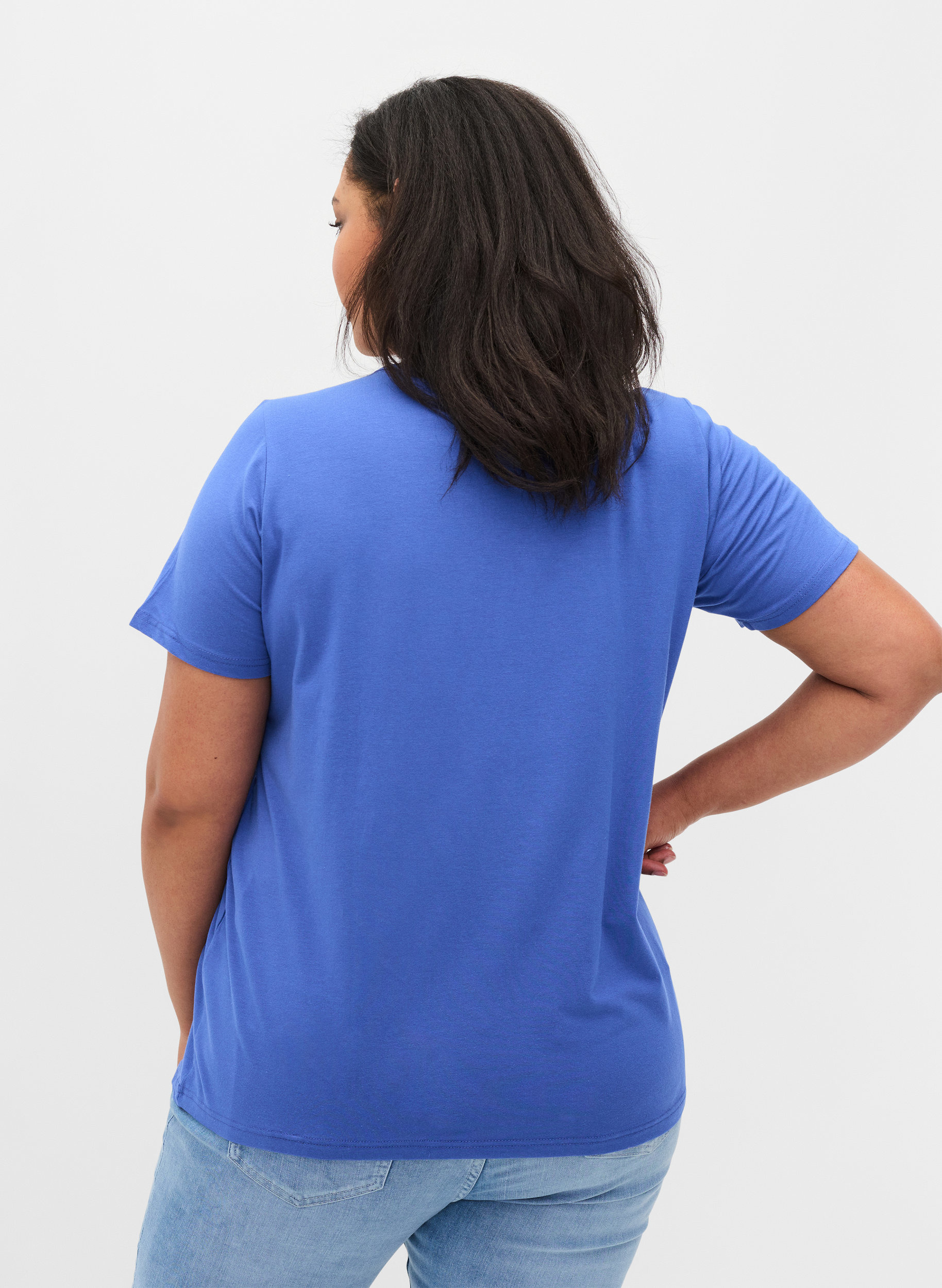 T-shirt, Dazzling Blue, Model image number 1