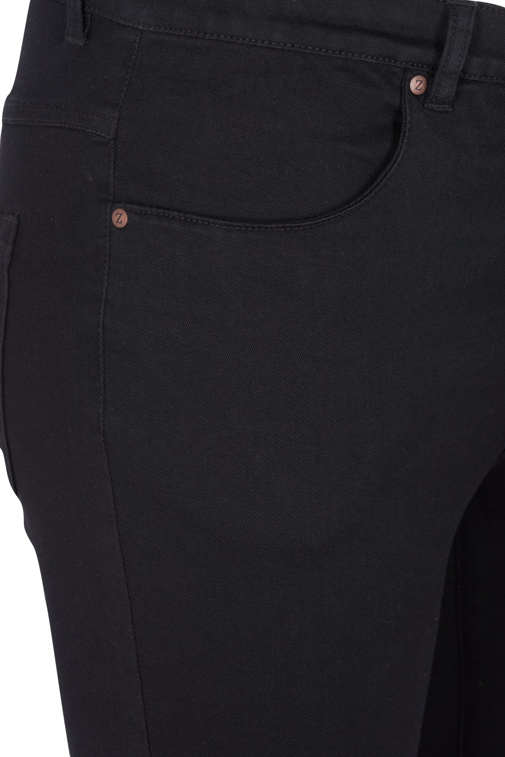Super slim fit Amy jeans met hoge taille, Black, Packshot image number 2