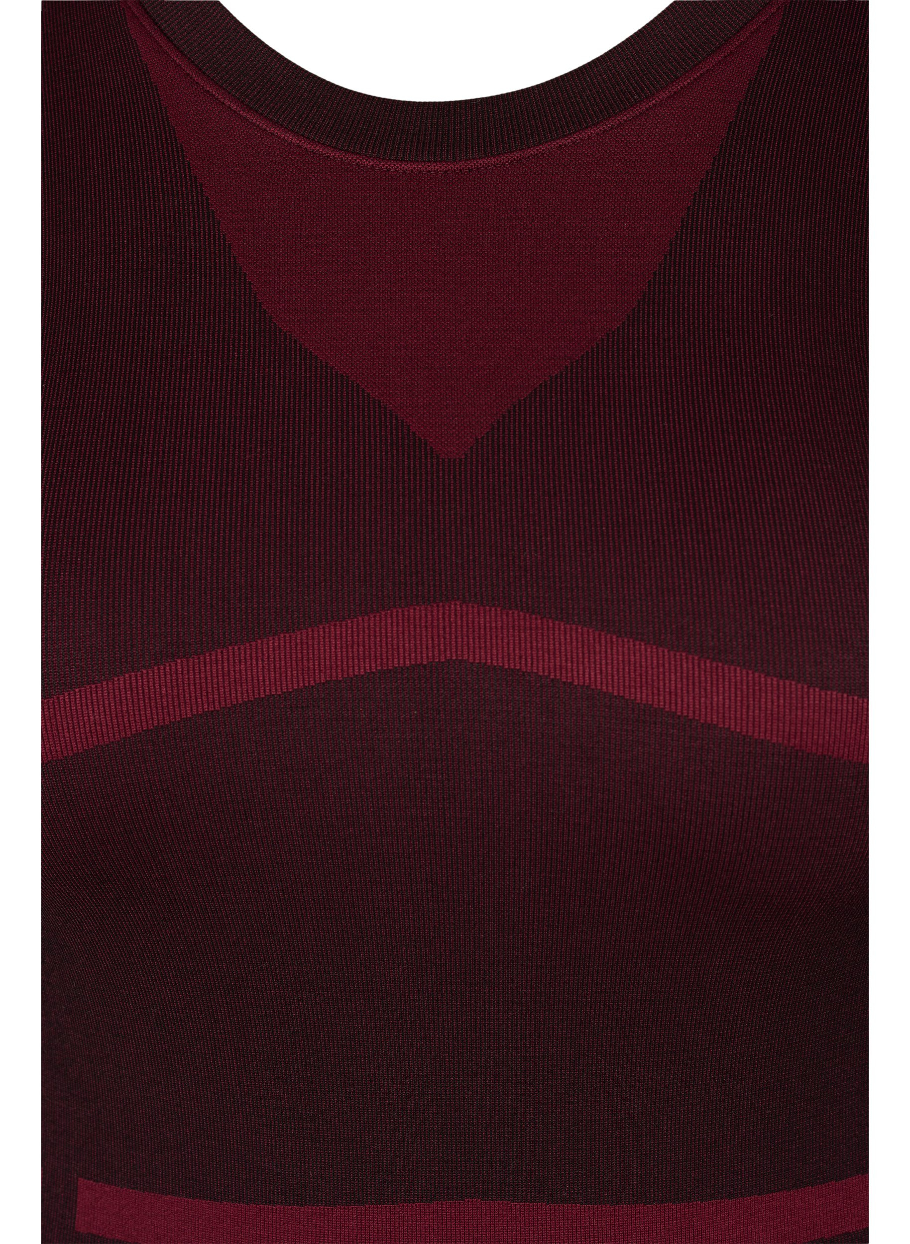 Naadloos ski-onderhemd met patroon, Port Royal, Packshot image number 2