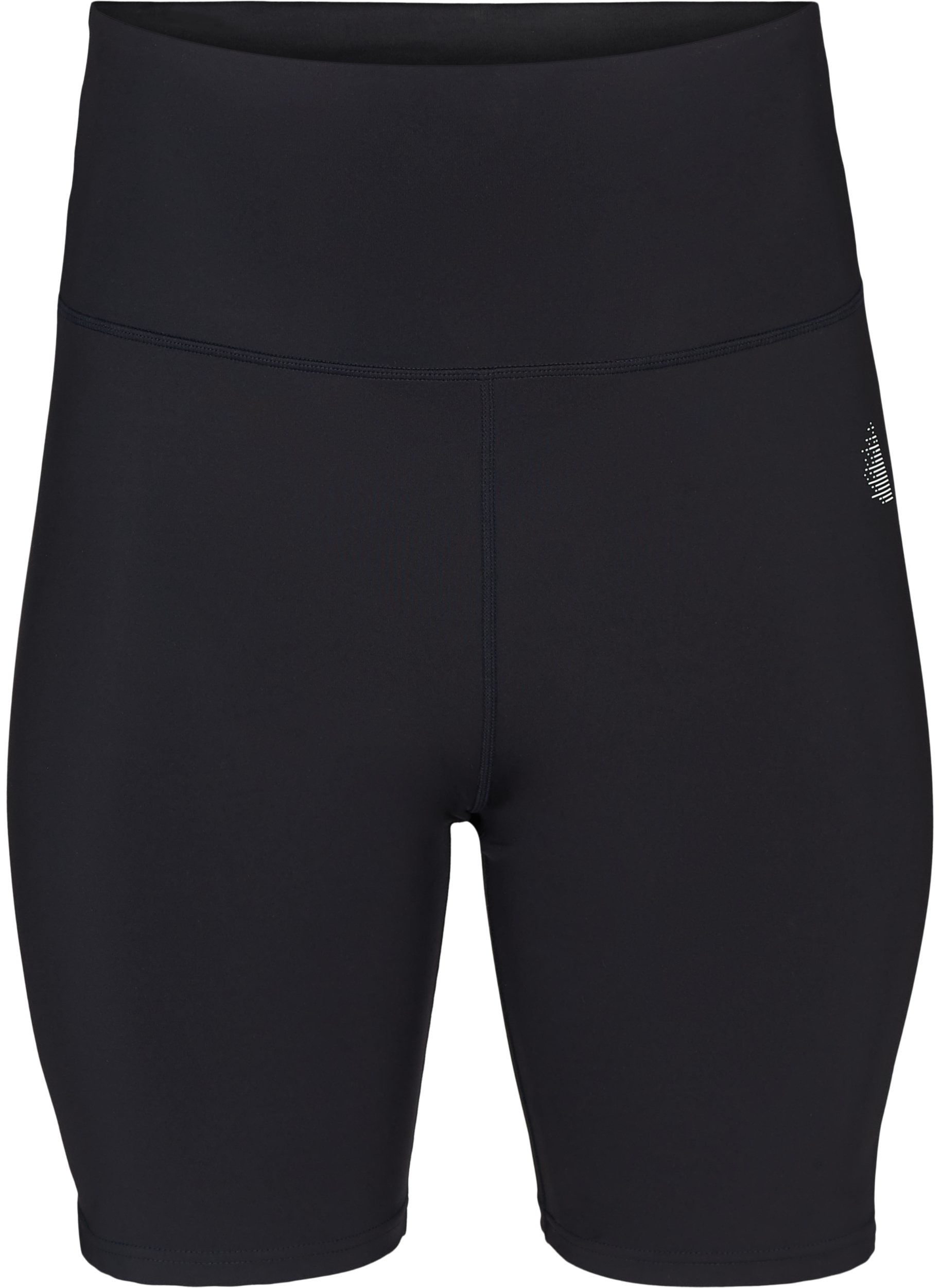 Shorts - Zwart - Maat 42-60 - Zizzi