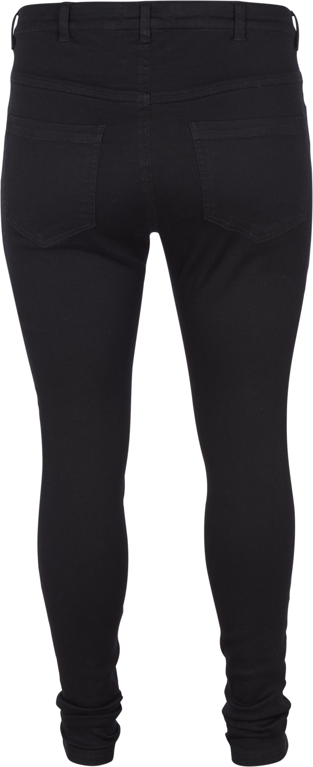 Super slim fit Amy jeans met hoge taille, Black, Packshot image number 1