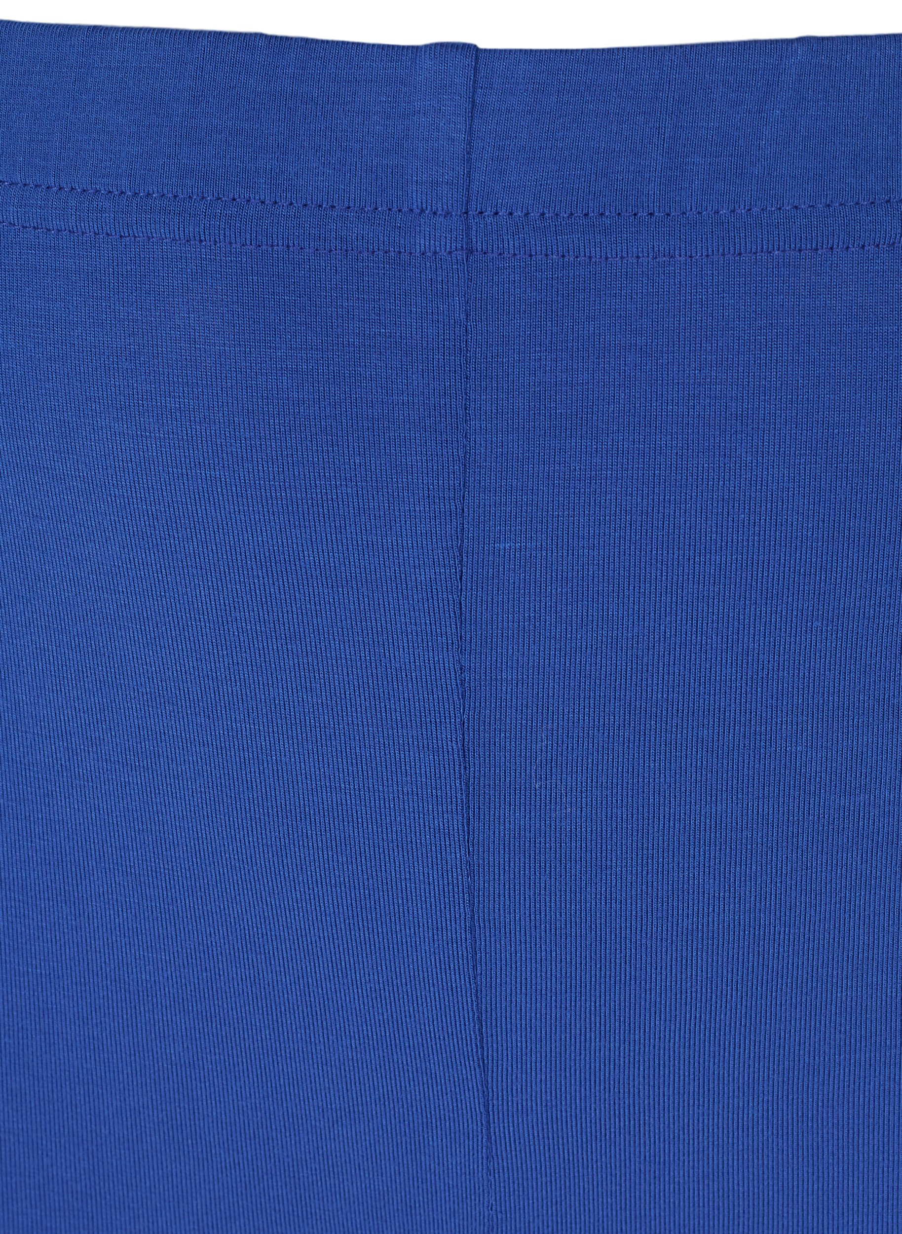 Lange basic legging, Dazzling Blue, Packshot image number 2