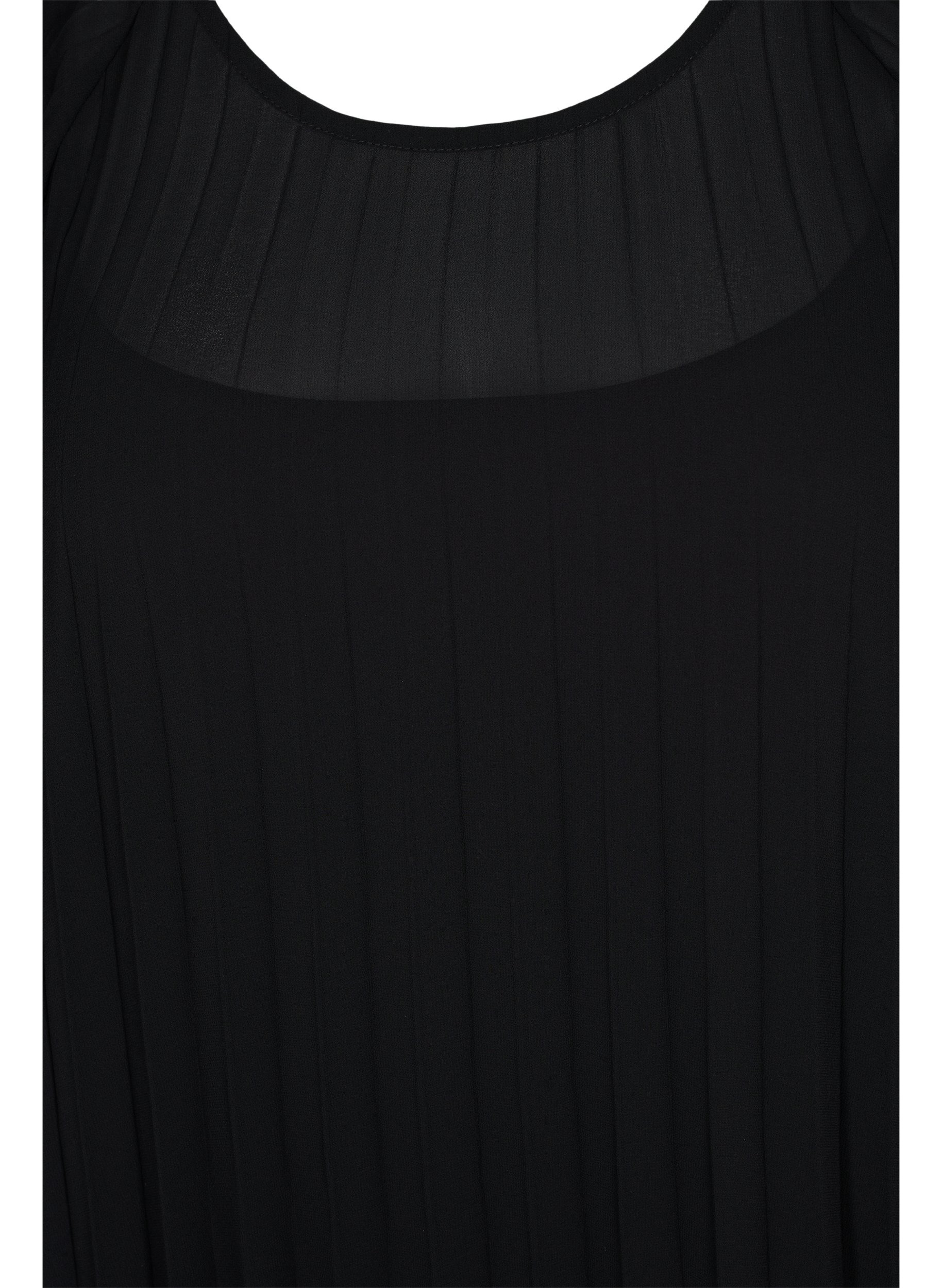 Jurk met 2/4 mouwen en a-lijn, Black, Packshot image number 2