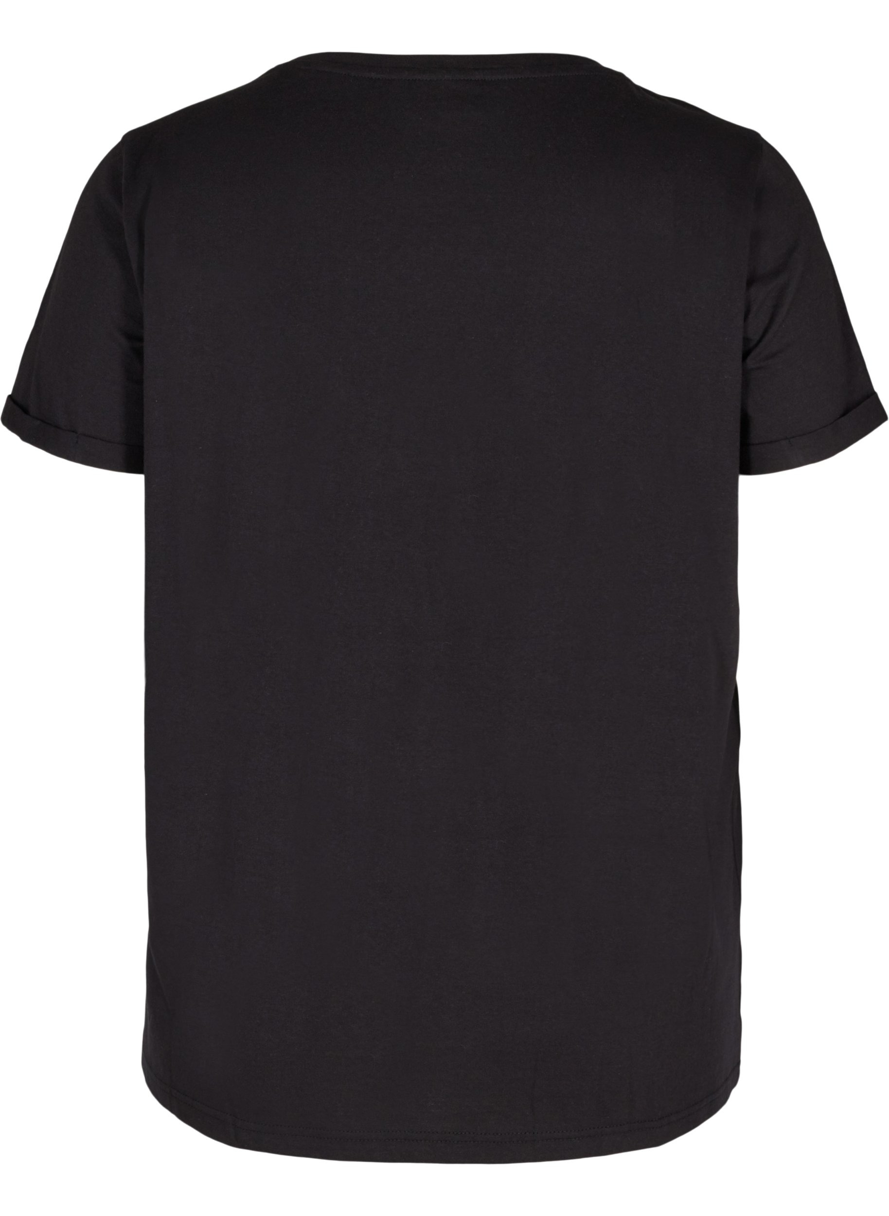 Trainingsshirt met print, Black Glitter, Packshot image number 1