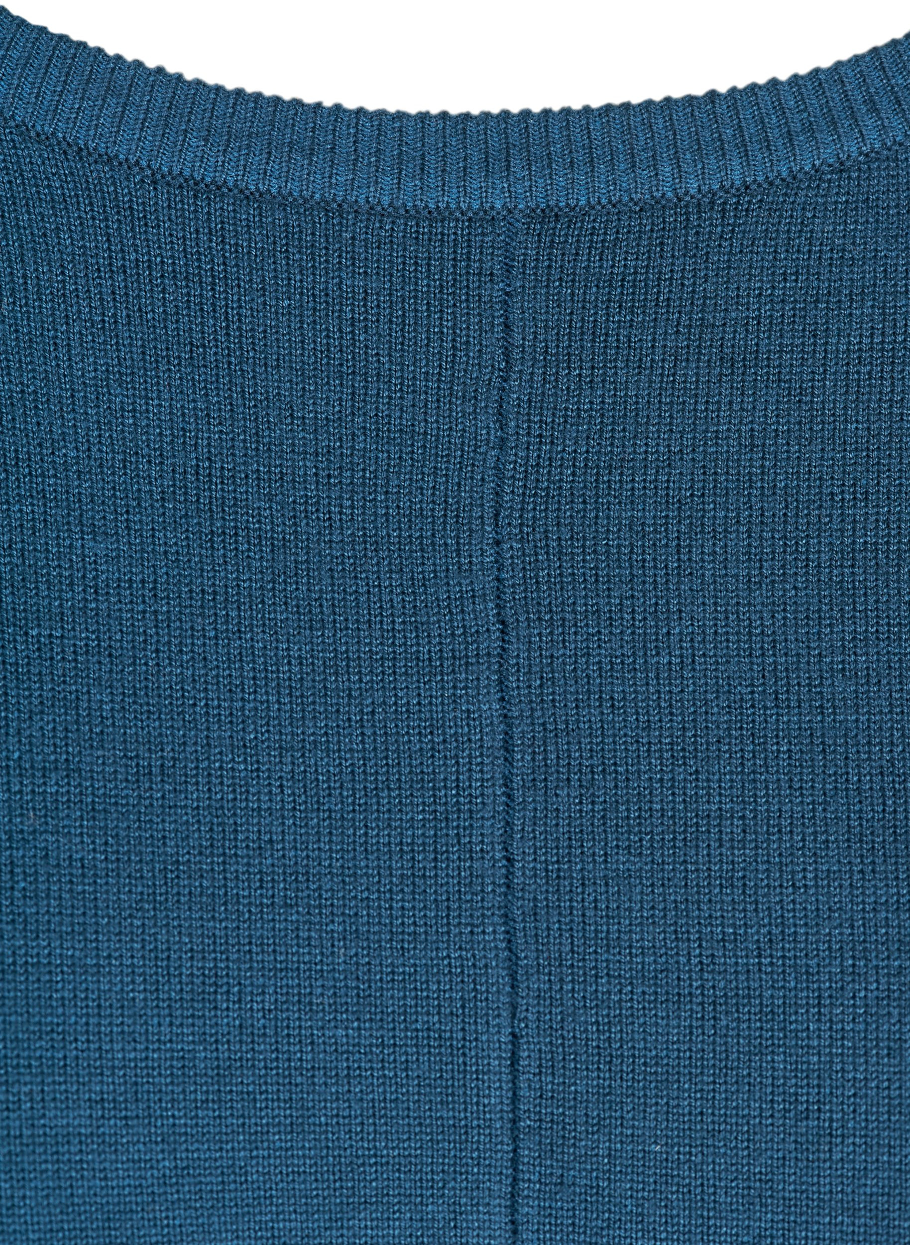 Gebreide trui, Majolica Blue, Packshot image number 2