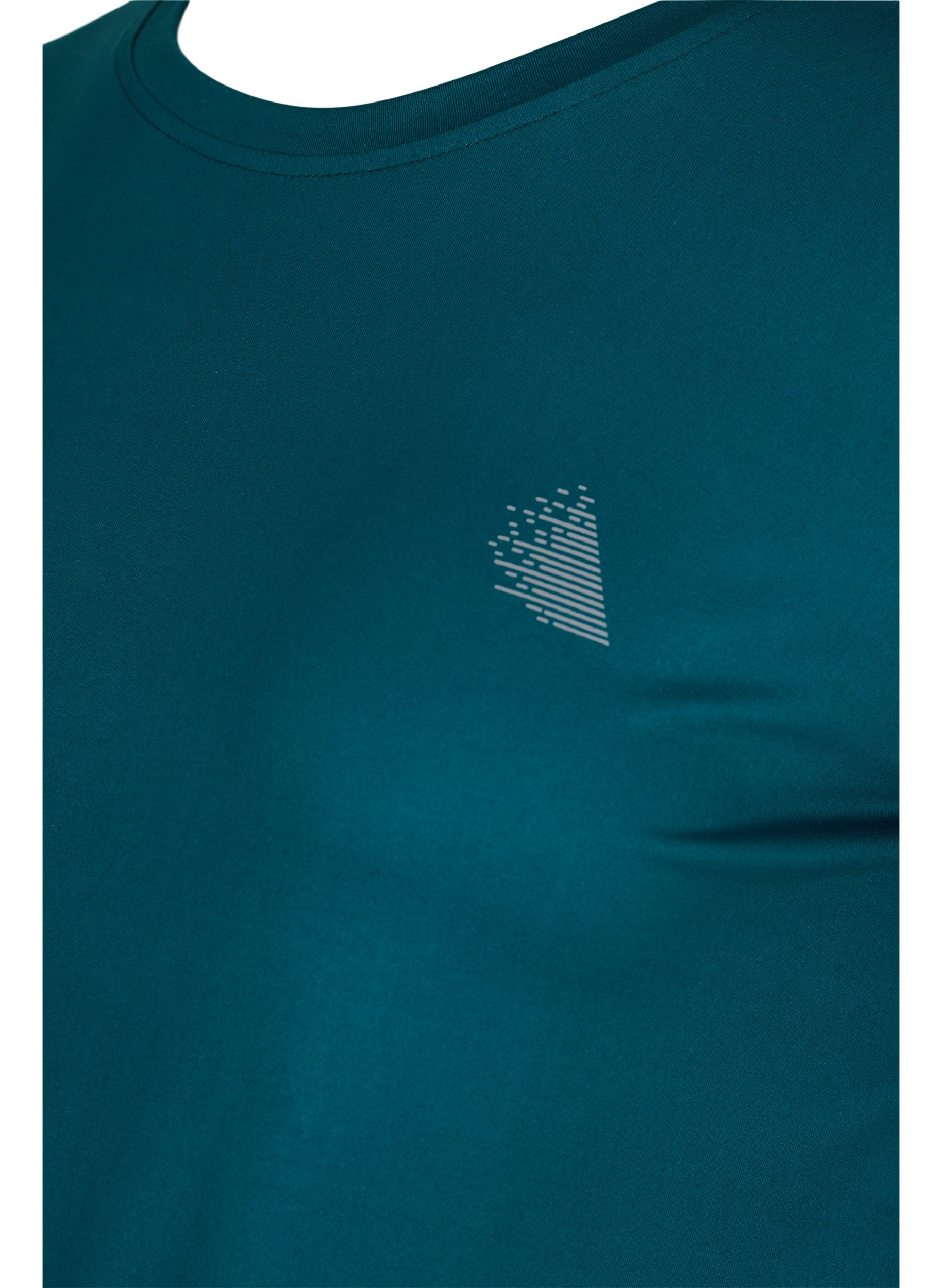 Zwangerschap sport t-shirt, Deep Teal, Packshot image number 2