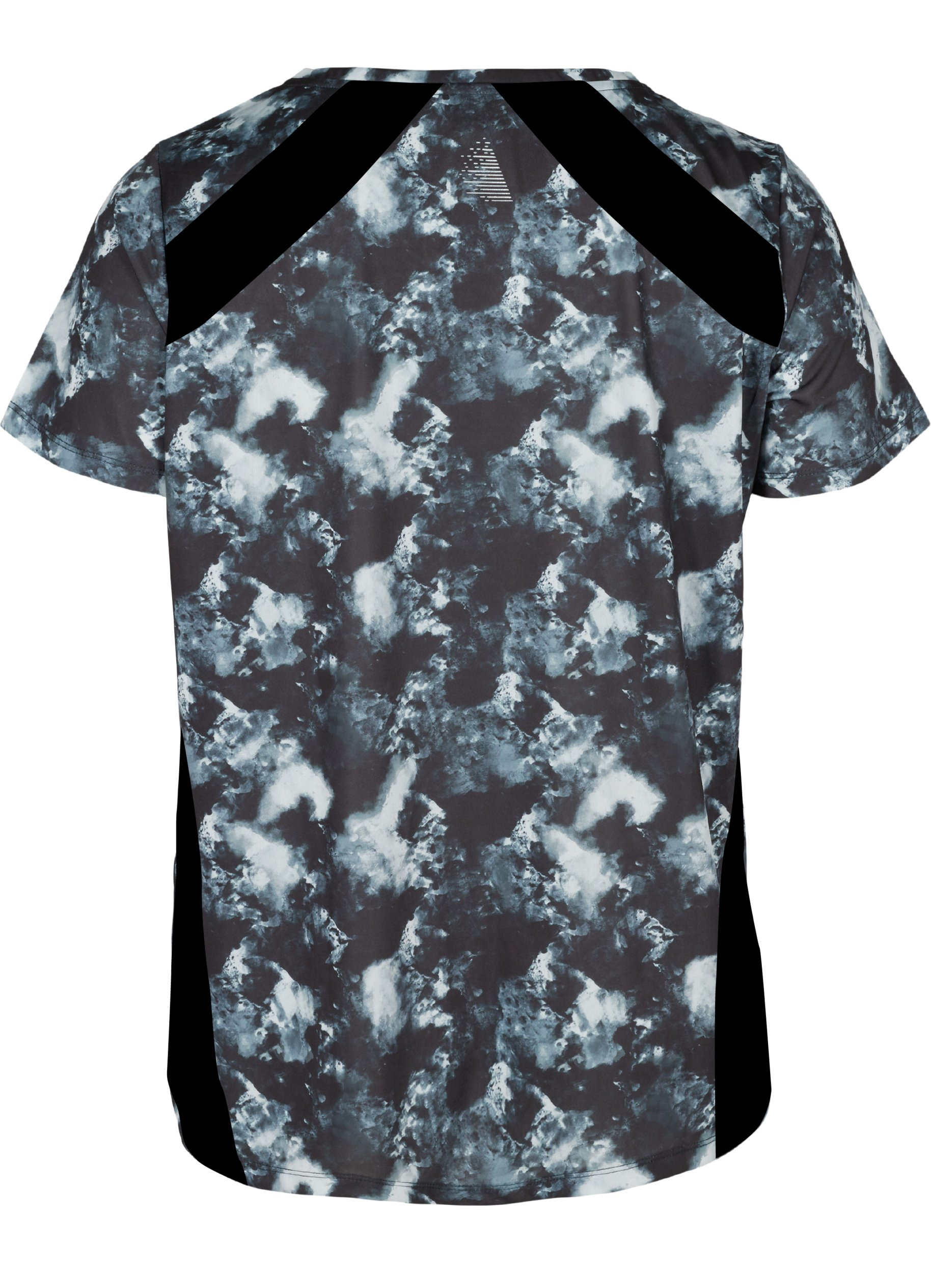 Sportief t-shirt met korte mouwen en opdruk, Shadow Print, Packshot image number 1